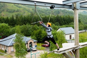 High Ropes at the Ice Factor