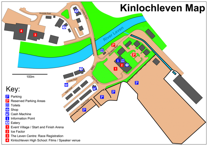 Kinlochleven Overview Map