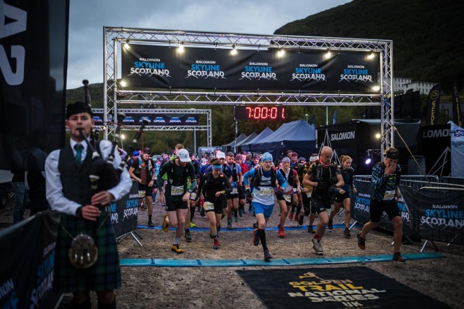 Off they go! For an exciting 80km Trail Ultra ©No Limits Photography