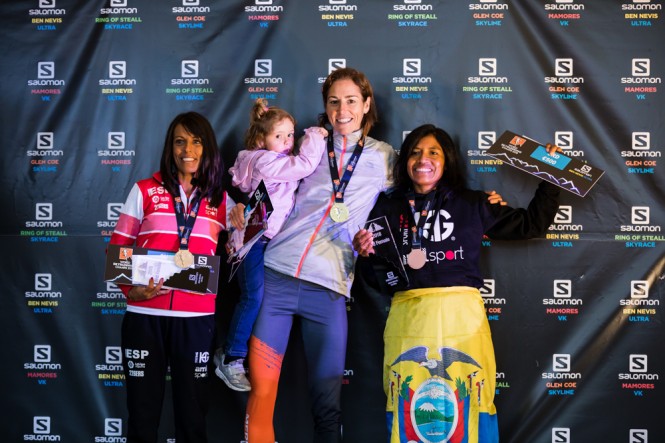 The Netherlands, Spain, and Ecuador on the women's podium for the Ben Nevis Ultra